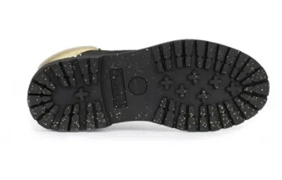 Timberland (wmns)  Heritage 6 Inch Waterproof Boots 'black Nubuck With Gold'