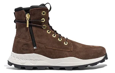 Timberland Brooklyn Side Zip Boot 'brown Nubuck' In Brown