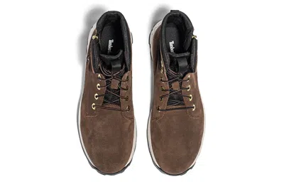 Timberland Brooklyn Side Zip Boot 'brown Nubuck' In Brown