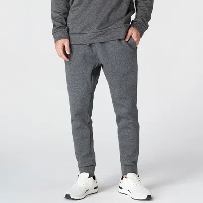 Nike Alphabet Fleece Lined Stay Warm Knit Sports Pants Gray
