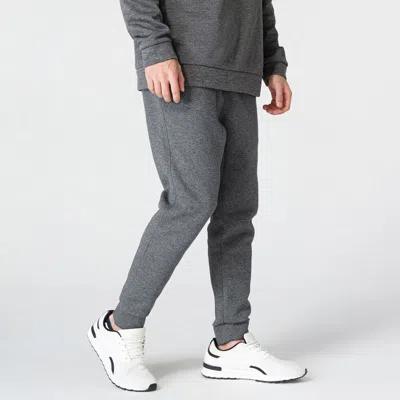 Nike Alphabet Fleece Lined Stay Warm Knit Sports Pants Gray