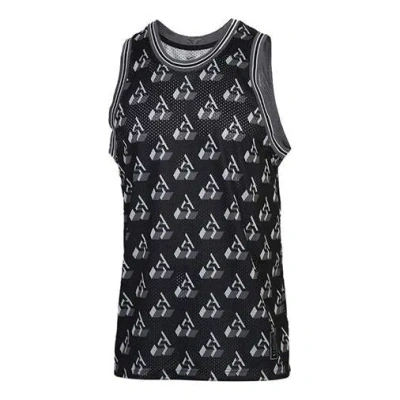 Nike Giannis Monogram Vest Asia Sizing 'black White'