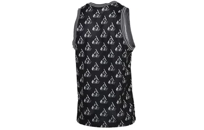 Nike Giannis Monogram Vest Asia Sizing 'black White'