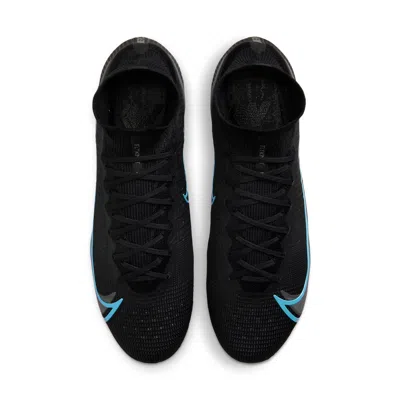 Nike Mercurial Superfly 8 Elite Ag 'black Photo Blue'