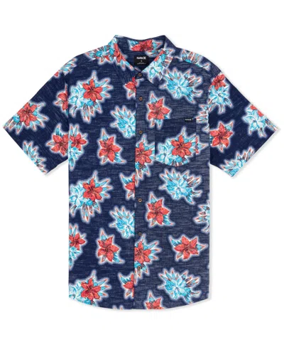 Hurley Men's One And Only Lido Stretch Short Sleeve Shirt