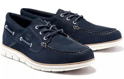 Timberland Bradstreet 3-eye Boat Shoes 'navy'