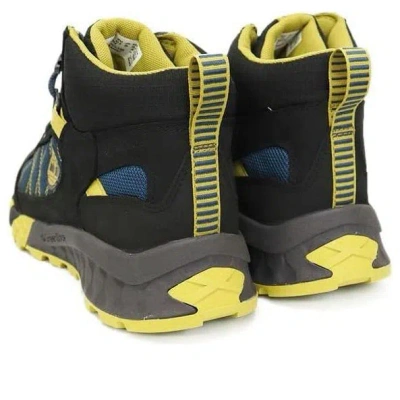 Timberland Trailquest Waterproof Hiking Boots 'black And Yellow' In Black