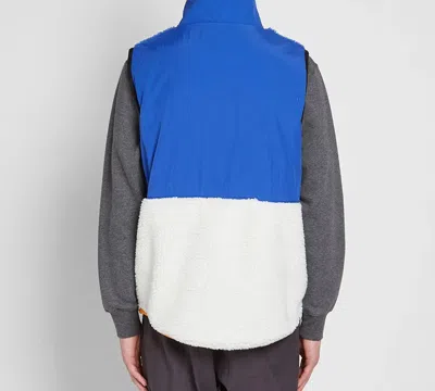 Nike Sportswear Sherpa Fleece Gilet 'blue Beige White'