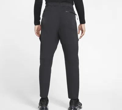 Nike Techpack Solid Color Breathable Woven Athleisure Casual Sports Pants Black