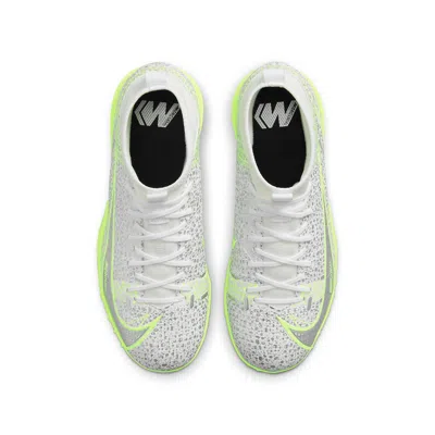 Nike (gs)  Mercurial Superfly 8 Academy Tf 'metallic Silver Volt'