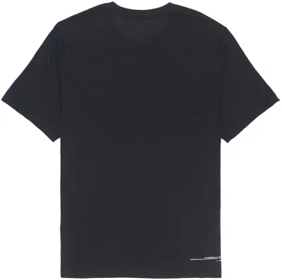 Nike Men's  Solid Color Alphabet Quick Dry Breathable Training Sports Short Sleeve Black T-shirt