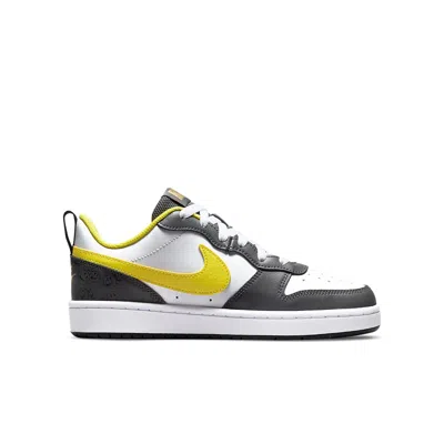 Nike (gs)  Court Borough Low 2 Se 'white Yellow Strike'
