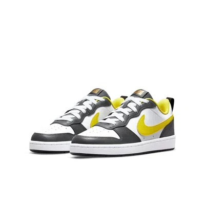 Nike (gs)  Court Borough Low 2 Se 'white Yellow Strike'