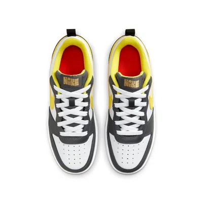 Nike (gs)  Court Borough Low 2 Se 'white Yellow Strike'