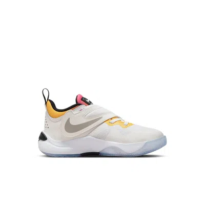 Nike (ps)  Team Hustle D 11 'white Beige Black'