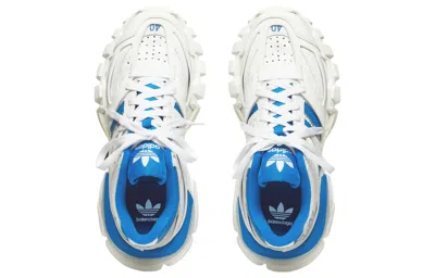 Adidas Originals (wmns)  X Balenciaga 23fw Track Forum Sneakers 'grey Royal Blue'