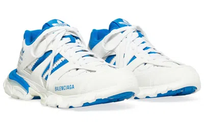 Adidas Originals (wmns)  X Balenciaga 23fw Track Forum Sneakers 'grey Royal Blue'