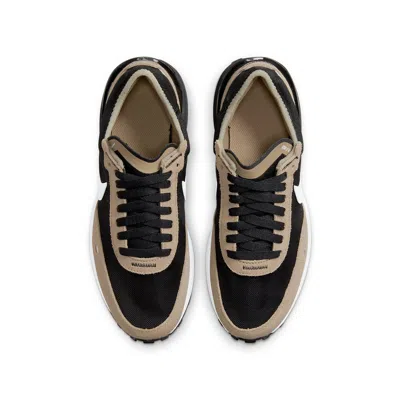 Nike (gs)  Waffle One Athleisure Casual Sports Shoe Black Brown