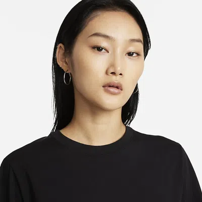 Nike (wmns) As W  Sportswear Dfadv Tp Ss Top Black