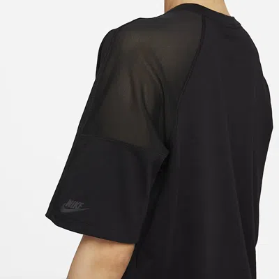 Nike (wmns) As W  Sportswear Dfadv Tp Ss Top Black