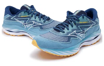 Mizuno Wave Rider 27 Shock Absorbing Bounce Lowtop 'blue'