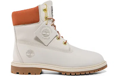 Timberland (wmns)  Heritage 6 Inch Waterproof Boots 'white Nubuck'