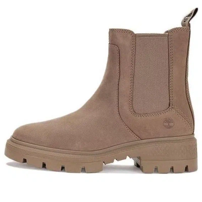 Timberland Cortina Valley Mid Womens Chelsea Boots In Metallic