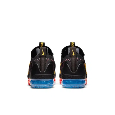 Nike (gs)  Air Vapormax 2021 Flyknit 'black Multi' In Black