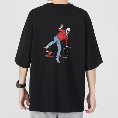 New Balance Logo T-shirt 'black'