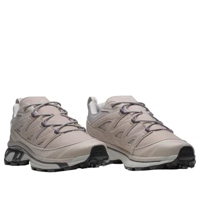 Salomon Xt-6 Expand Leather Sneakers In Gray