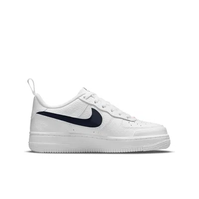 Nike (gs)  Air Force 1 Low 'patriots' In Gray