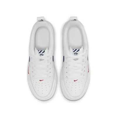 Nike (gs)  Air Force 1 Low 'patriots' In Gray