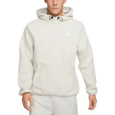 Nike Sport Logo Drawstring Hoodie 'white Black'