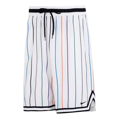 Nike Dri-fit Dna 25cm Basketball Shorts 'white' In Multi