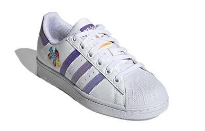 Adidas Originals (gs)  Superstar 'white Purple'