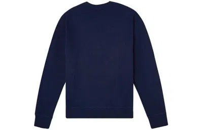 New Balance (wmns)  Logo Sweatshirt 'pigment' In Blue