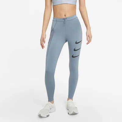 Nike (wmns)  Epic Luxe Run Division Printing Fitness Pants Grey