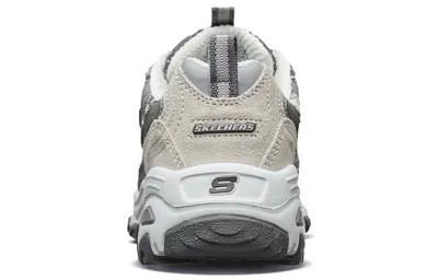 Skechers (wmns)  D'lites 'grey Beige' In Multi