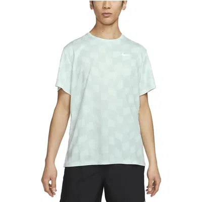 Nike Dri-fit Miler Short-sleeve Running Top 'green'