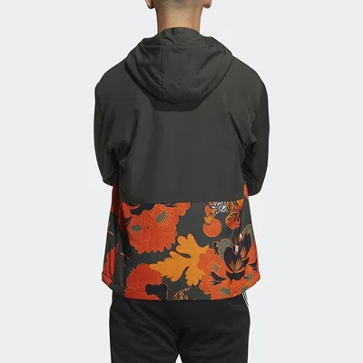 Adidas Originals Adidas Stay Warm Fleece Lined Windproof Hooded Jacket Green