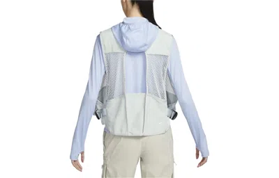 Nike Acg Buttles Vest 'sliver' In Blue