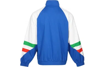 Adidas Originals Adidas Italy Icon Jacket In Blue