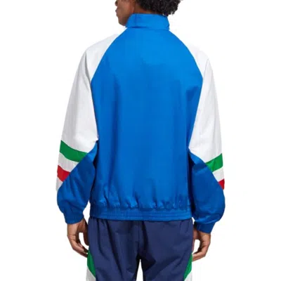 Adidas Originals Adidas Italy Icon Jacket In Blue