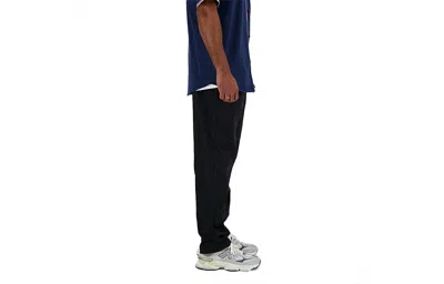 New Balance Icon Straight Leg Twill Pants In Black