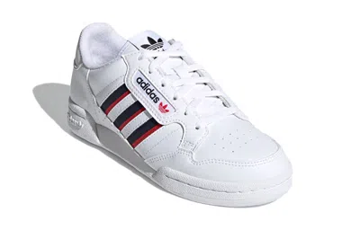 Adidas Originals (gs) Adidas Continental 80 Stripes J 'white Red Blue'