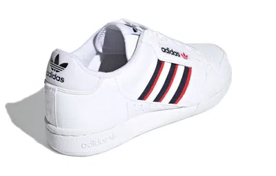 Adidas Originals (gs) Adidas Continental 80 Stripes J 'white Red Blue'