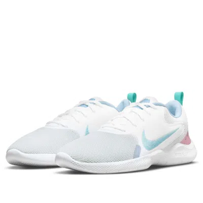 Nike (wmns)  Flex Experience Run 10 'white Blue' In Multi