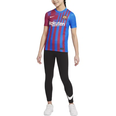 Nike (gs)  Fcb Ynk Df Stadium Stad Jersey Jsy Short Sleeve Ss Home Hm Soar In Multi