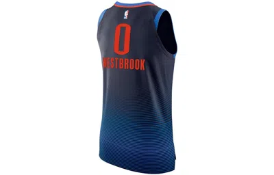 Nike Nba Sports Basketball Vest Au Player Edition Westbrook Thunder Blue