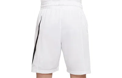 Nike Men's  Logo Printing Athleisure Casual Sports Basketball Running Shorts White